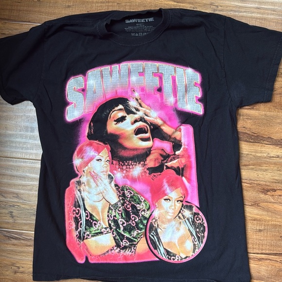 Saweetie Official Rapper Tee - Picture 1 of 6